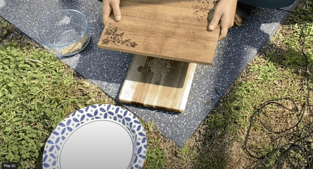 processing rice at home